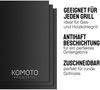 KOMOTO Grillplatte BBQ Grillmatte (3-St), Extra Dick - Ideal für Gasgrill und Holzkohle Bild 3