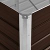 vidaXL Garten-Hochbeet Braun 160 x 40 x 77 cm Verzinkter Stahl 45717 Bild 5