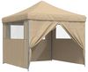 vidaXL Party-Zelt Beige 292 x 292 x 315 cm Oxford-Stoff 42023566 Bild 2