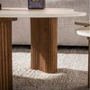 Sitheim-Europe Couchtisch CERAMO aperto 2er Set / 3D Keramik Taj Mahal/ Travertinoptik (Spar-Set, 2er Set) Bild 4