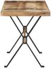 vidaXL Esstisch 120x60x76 cm Raues Mangoholz 321604 Bild 3
