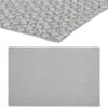 4er Set Tischset Platzset Tischmatte Platzdeckchen ca. 30x45 cm Auswahl: geflochten - hellgrau Bild 3