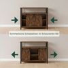 Relaxdays Sideboard mit Schiebetüren Bild 5