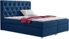 99rooms Bertrand Boxspringbett Velours MONOLITH 120x200 cm Blau Bild 3