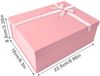 FOUORTUNATE-BEE Aufbewahrungsbox Geschenkbox mit Deckel – Ideal für Feiertage und Geburtstagsgeschenke, Vielseitige Geschenkverpackung für Vatertag, Muttertag, Ostern & Co. Bild 2