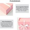 FOUORTUNATE-BEE Aufbewahrungsbox Geschenkbox mit Deckel – Ideal für Feiertage und Geburtstagsgeschenke, Vielseitige Geschenkverpackung für Vatertag, Muttertag, Ostern & Co. Bild 4
