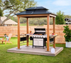 Sojag Aluminium Grillpavillon Maui | Holzoptik | Bild 2