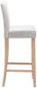 Vente-unique - ROVIGO Barhocker Stoff Beige - B 47 cm x H 116 cm x L 50 cm Bild 5