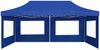 vidaXL Profi-Partyzelt Faltbar mit Wänden Aluminium 6×3m Blau 45507 Bild 5