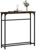 vidaXL Konsolentisch Räuchereiche 75x19,5x75 cm Holzwerkstoff 834137 Bild 3