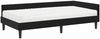 vidaXL Eckbettgestell mit Matratze Sonstiges 2 pcs Schwarz Samt 3393691 Bild 4