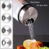 2er Set Aiareozy 300ml Gewürzgläser Borosilikatglas Drehdeckel Bild 3