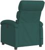 vidaXL Massagesessel Elektrisch Dunkelgrün Stoff 3203972 Bild 5