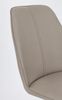 Esszimmerstuhl Maxwell aus Kunstleder, Taupe, 4er Set Bild 5