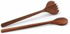 Continenta Salatbesteck, 2-tlg, Salat Besteck, Salatgabel, Salatlöffel, Holzbesteck, Akazienholz, L 36 cm, 4841 Bild 3