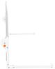 Kikkaboo Bettschutzgitter I am safe 150 cm, klappbar, Bettgitter, ab 18 Monaten hellgrau Bild 2