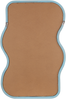 Wandspiegel RONNET 60 cm 90 cm Holz Hellblau Bild 4