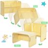 COSTWAY 3tlg. Kindersitzgruppe Holz Bild 2