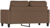 vidaXL 2-Sitzer-Sofa Braun 120 cm Stoff 359158 Bild 5