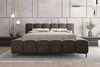99rooms Cozy Polsterbett 160x200 cm Chenille APHRODITE Mocco Bild 2
