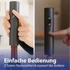 CEPEWA Weinflaschenöffner Elektrischer Weinflaschenöffner Kunststoff schwarz 4,5x22,5 cm Bild 4