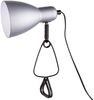 Klemmleuchte Bett Nachttischlampe Klemmlampe mit Stecker Kabel Silber 3194959 Bild 5