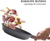 Antihaft Bratpfanne 24cm Schweizer Granit Omelette Pfanne mit Deckel Bild 3