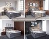 OTTO home Boxspringbett MIVVA inkl. Bettkasten & Topper, Komfortliegehöhe: 67cm, Breite: 180cm, in H3, H4 oder Hmix H3/H4, wahlweise mit oder ohne LED-Leuchten Bild 4