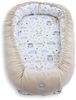 Loolay Kuschelnest BABYNEST SOLO Premium Babyausstattung - Baumwolle & Samt Velours, (MUSTER: BEIGE Samt Velour/ HASE EULE, 1-tlg, Liebevoll handgefertigt Nestchen! Geborgenheit Komfort für Neugeborene), Premium Ausstattung - 100% Europäische Stoffe un... Bild 3