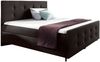 99rooms Primo Boxspringbett 120x200 cm Kunstleder SOFT Braun Bild 2