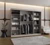 ABIKS MÖBEL Schwebetürenschrank RUBINO T 250 Schlafzimmerschrank mit Schiebetüren Kleiderstange Regale Bild 2