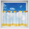 Bistrogardine mit Schlaufen ca. 150x45 cm Auswahl: gelb - orange Bild 2