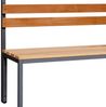 Garderobenbank einseitig 100 cm anthrazit Bild 2