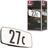 LED Hausnummernleuchte Sheera Dämmerungssensor Dämmerungsgesteuerter Bewegungsmelder (HF) seewasserresistent IP44 276x128mm 3000K 6,5W 460lm 230V Anthrazit Kunststoff Bild 4