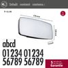 LED Hausnummernleuchte Sheera Dämmerungssensor Dämmerungsgesteuerter Bewegungsmelder (HF) seewasserresistent IP44 276x128mm 3000K 6,5W 460lm 230V Anthrazit Kunststoff Bild 2