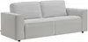 Vente-unique - MOTETO Sofa Stoff Grau - B 98 cm x H 85 cm x L 208 cm Bild 3