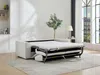 Vente-unique - MOTETO Sofa Stoff Grau - B 98 cm x H 85 cm x L 208 cm Bild 2