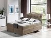 Boxspringbett Bedran, Braun, 180x200 cm Bild 2
