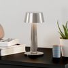 Novel 'ANIARA' Akkuleuchte LED, Metall nickel, H 22.1 cm, dimmbar mit Touchdimmer Bild 2