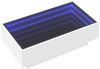 vidaXL LED-Couchtisch Weiß 90x50x30 cm Holzwerkstoff 847518 Bild 3