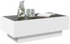 vidaXL LED-Couchtisch Weiß 90x50x30 cm Holzwerkstoff 847518 Bild 5