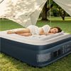 LALAHO Luftmatratze mit eingebauter Pumpe,Isomatte Camping Outdoor,190 x 99 x 45CM, Einzel-Luftbett, selbstaufblasend, wasserdicht, inkl. Pumpe, Tasche Bild 3