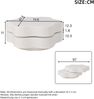 Couchtisch H 31 x T 67,5 x B 74,8 cm, 360° drehbar, 2 Ebenen, MDF in Cremeweiß Bild 5