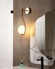 Wandlampe AUROUE Metall Gold Bild 3