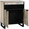 vidaXL Medienlagerungsschränke & Regale Weiß 60 x 33 x 75 cm 4017997 Bild 2