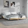 vidaXL Bettgestell ohne Matratze Sonoma-Eiche 120x200 cm Holzwerkstoff 832256 Bild 4