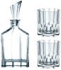 Nachtmann Aspen Whisky Set, 3-tlg, Barware, Dekanter und Whiskygläser, Tumbler, Kristallglas, 0090024-0 Bild 3