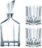 Nachtmann Aspen Whisky Set, 3-tlg, Barware, Dekanter und Whiskygläser, Tumbler, Kristallglas, 0090024-0 Bild 4