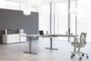 Kerkmann Schreibtisch Sitz-Stehtisch Move 3 Premium 180x80x72-121cm inkl. Anbautisch 100x60cm elektr. höhenverstellbar mit Memoryfunktion Anthrazit Bild 2