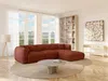 Vente-unique - CAMILIO Sofa Stoff Rot - B 165 cm x H 74 cm x L 272 cm Bild 1